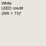 StreetPrint Color White LEED credit (SRI=73)