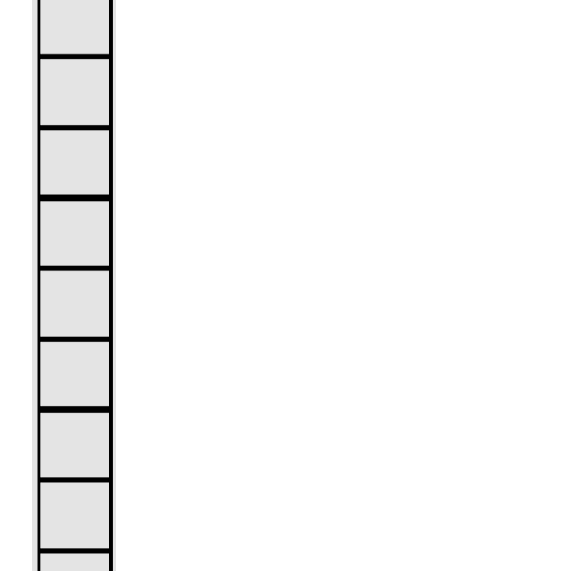 Stacked Brick Border